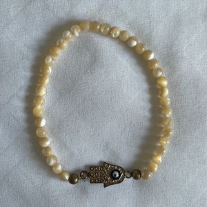 Hamsa evil eye bracelet